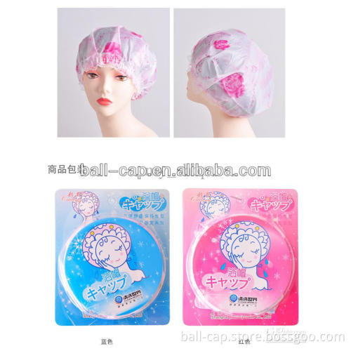 Ladies Waterproof Foldable Shower Hat